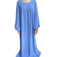 Abaya jazz sky blue maat 1 noenshop 