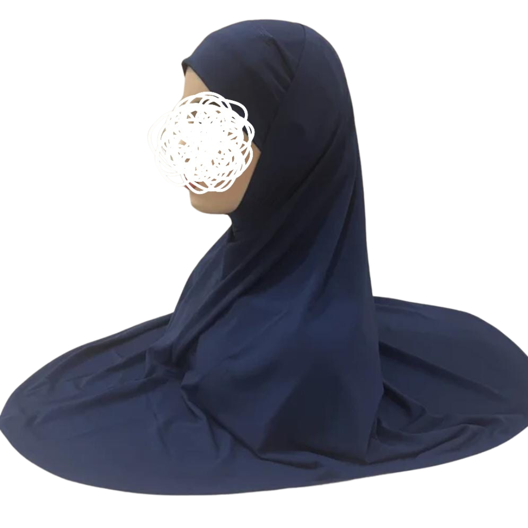 Amira hijab donkerblauw noenshop