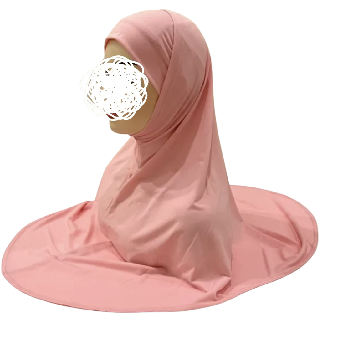 Amira hijab roze noenshop