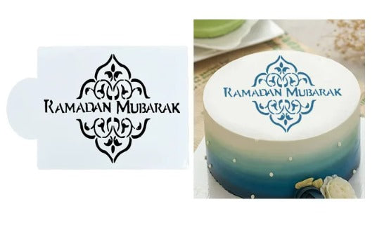 Cake stencils ramadan