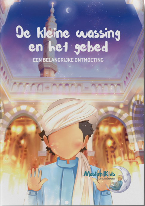 De kleine Wassing leren bidden islam kinderen