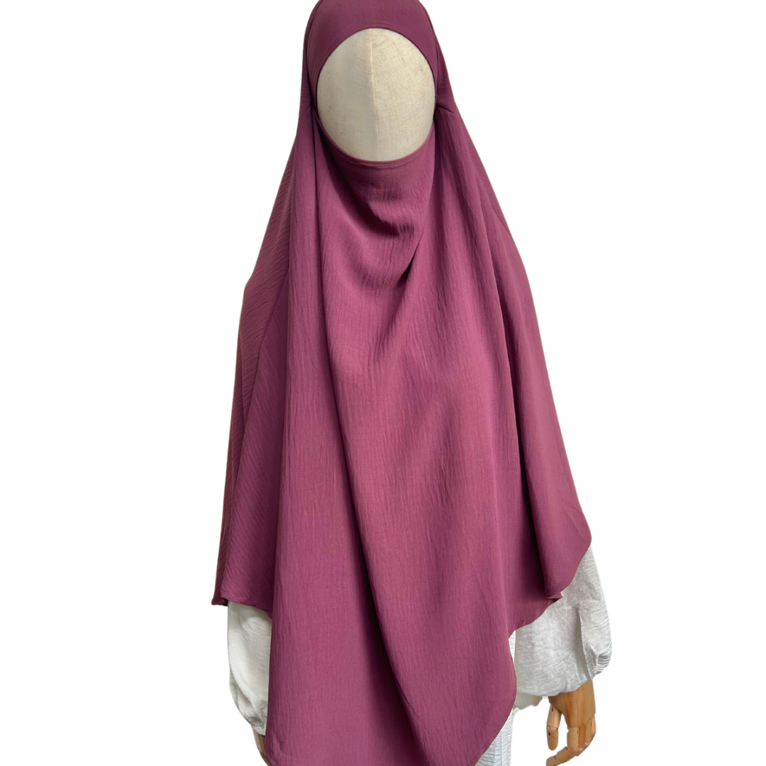 Khimar jazz 1-laags paars Noenshop