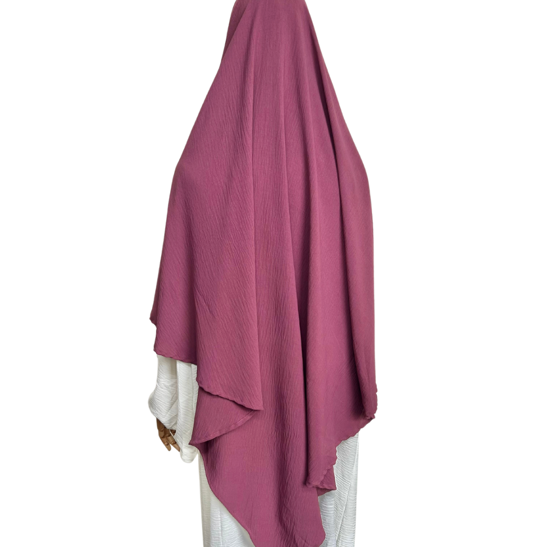 Khimar jazz 1-laags paars Noenshop