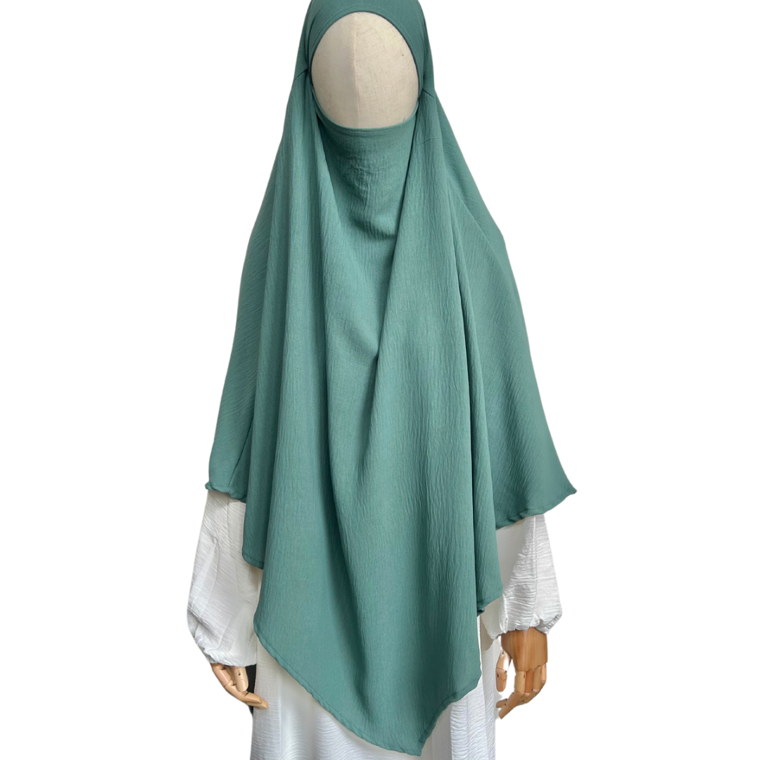 Khimar jazz 1-laags mintgroen Noenshop