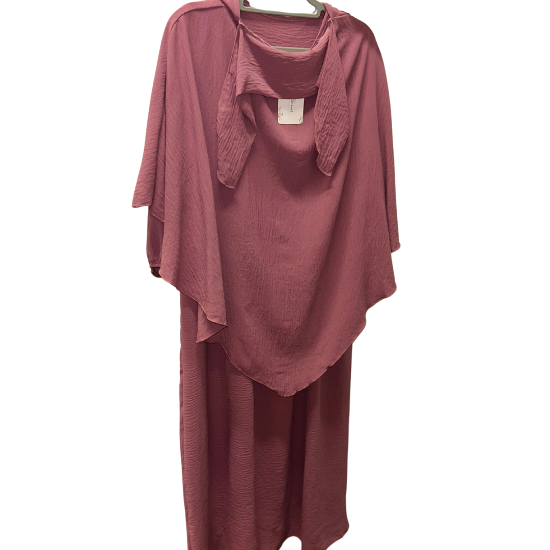 Kids abaya khimaar jazz set noenshop