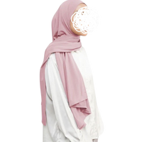 Katoenen hijab roze noenshop