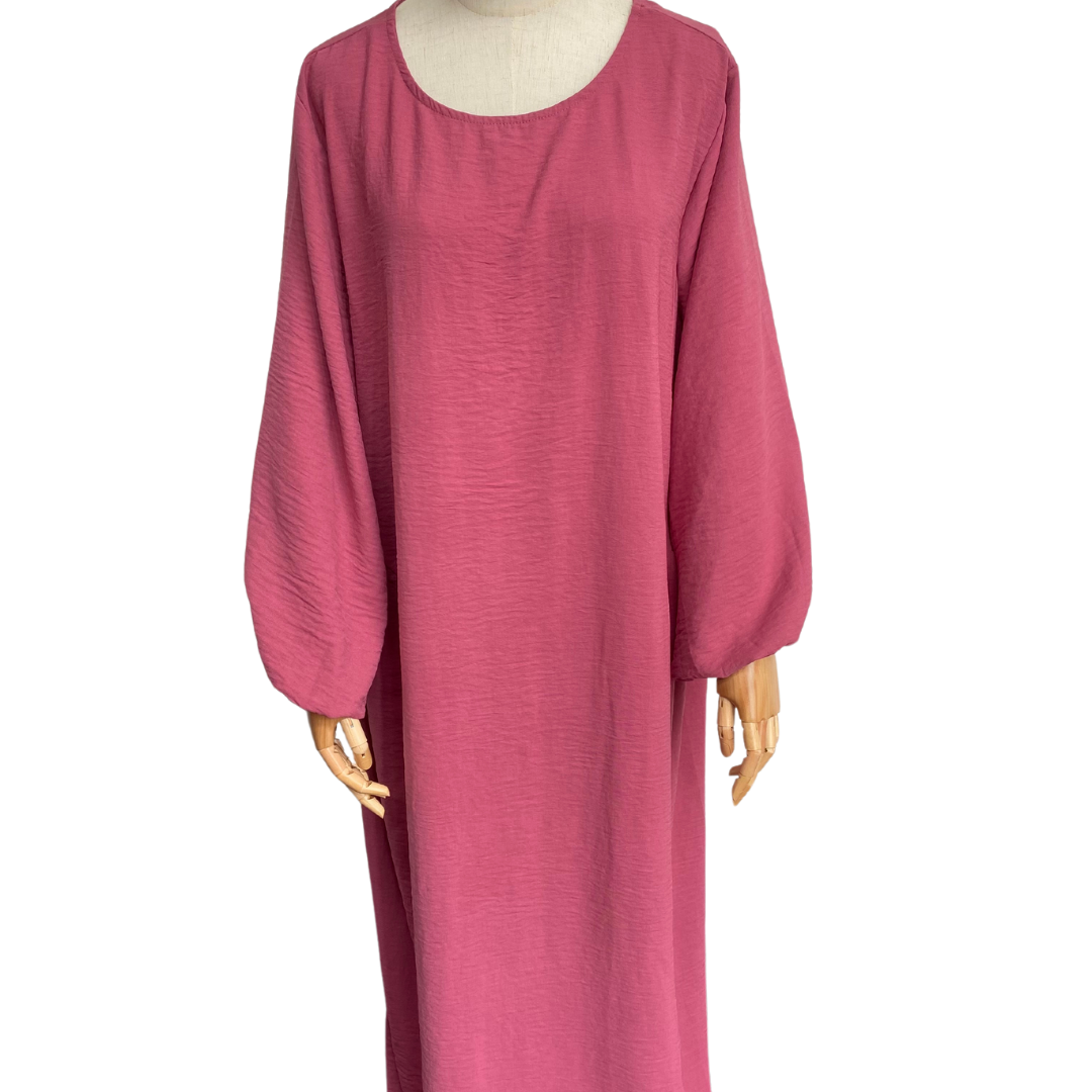 abaya jazz viva pink maat 1 noenshop