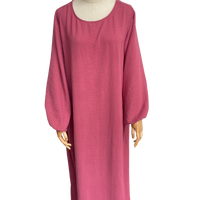 abaya jazz viva pink maat 1 noenshop