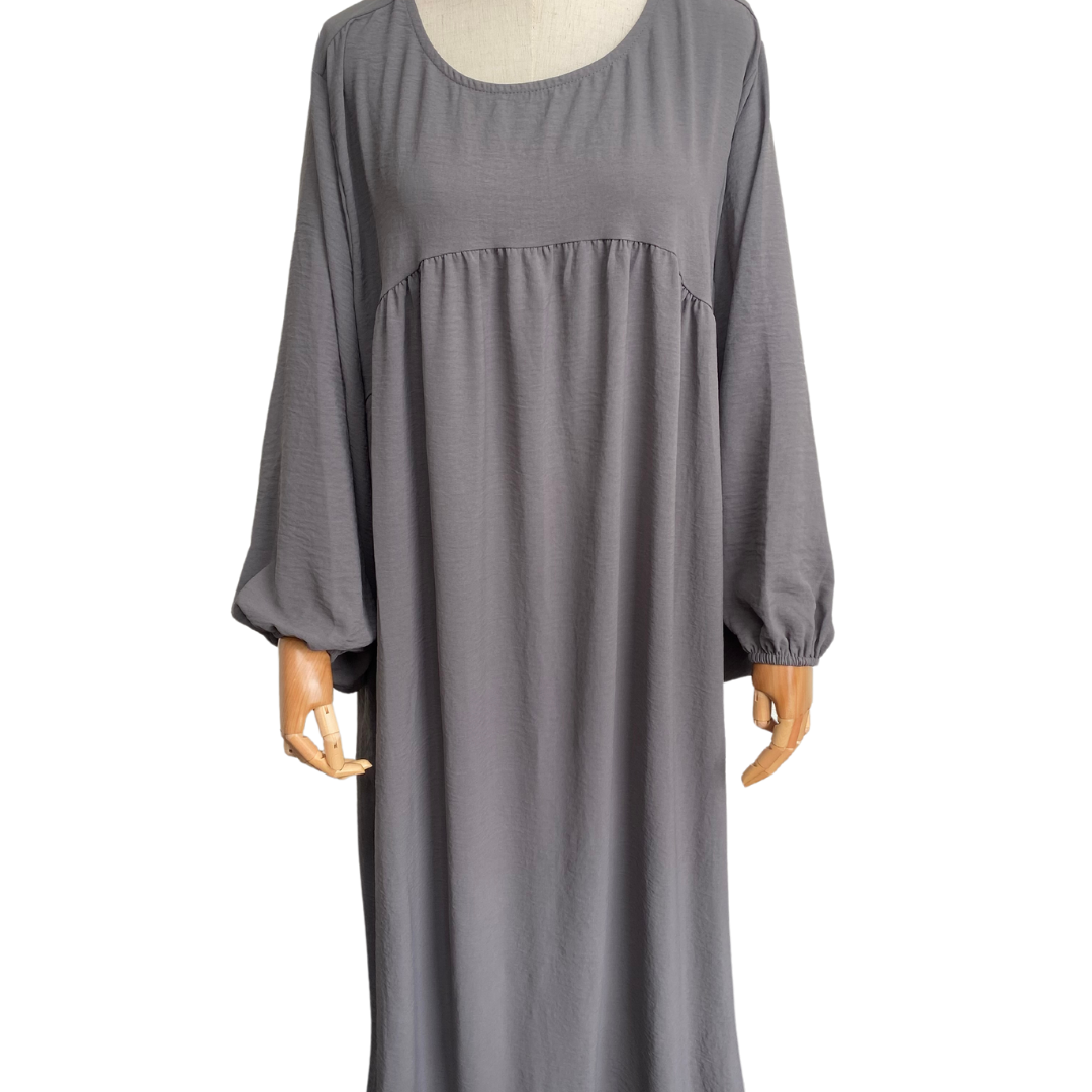 abaya jazz dark grey maat 2 noenshop