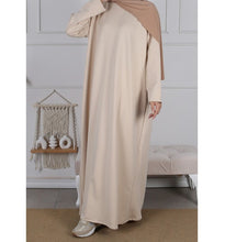 Load image into Gallery viewer, abaya dress winter beige
