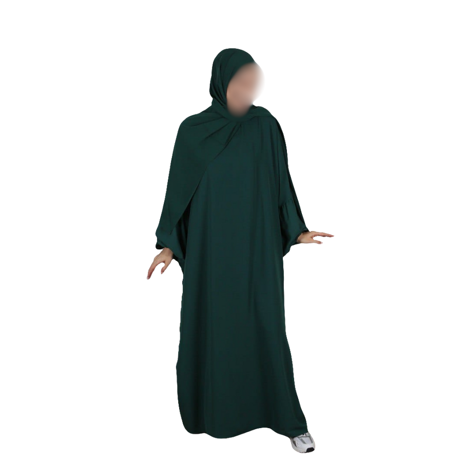 Abaya oversized groen