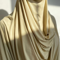 bamboo hijaab beige grillo color