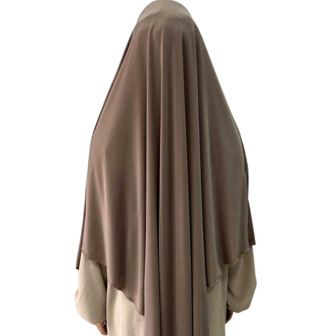 jersey khimar beige noenshop