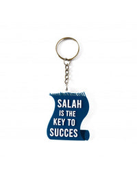 Noenshop sleutelhanger salah is the key to succes blauw