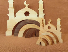 Load image into Gallery viewer, Wooden mosque

