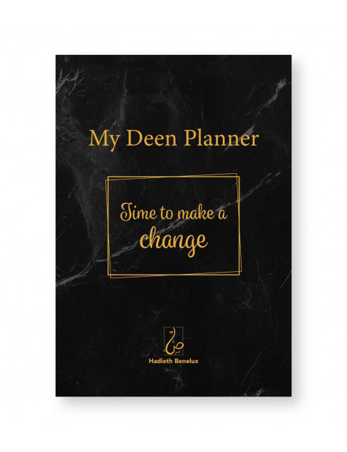 Noenshop my deen planner zwart volwassenen