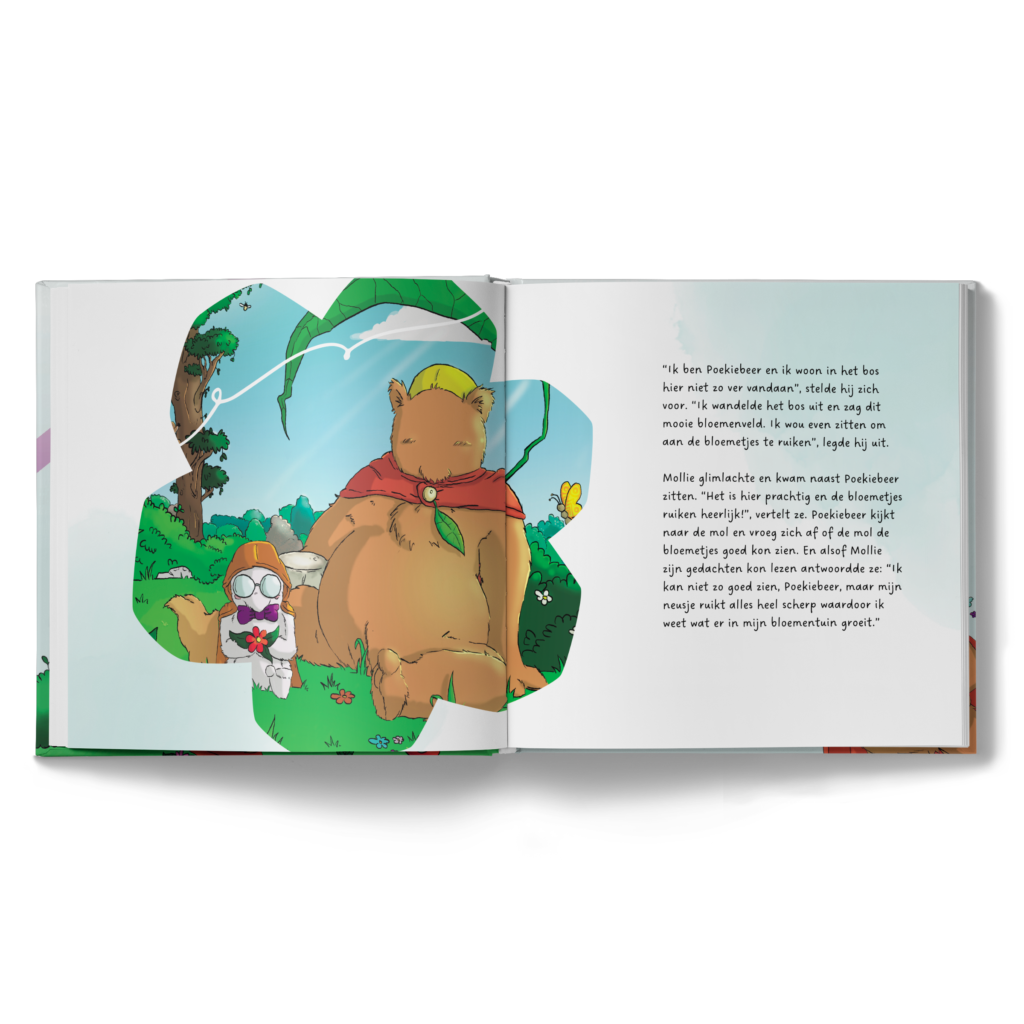 Noenshop kinderboek islam natuur poekiebeer en mollie