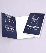 Load image into Gallery viewer, islamitische wenskaart eid  ramadan moebarak
