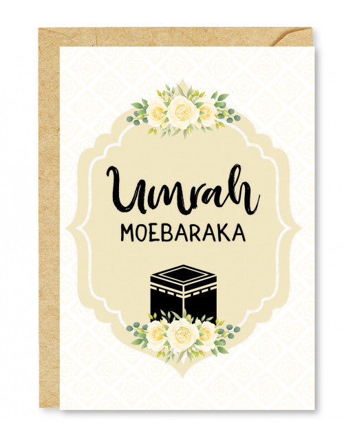 Umrah Mubaraka beige